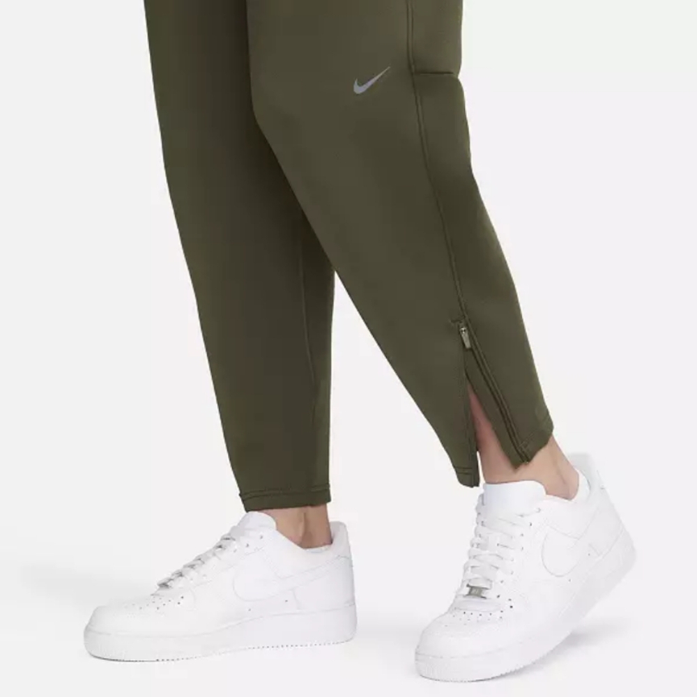 Nike Dri-FIT Prima High-Waisted Green 7/8 Training Pants - Picture 6 of 7